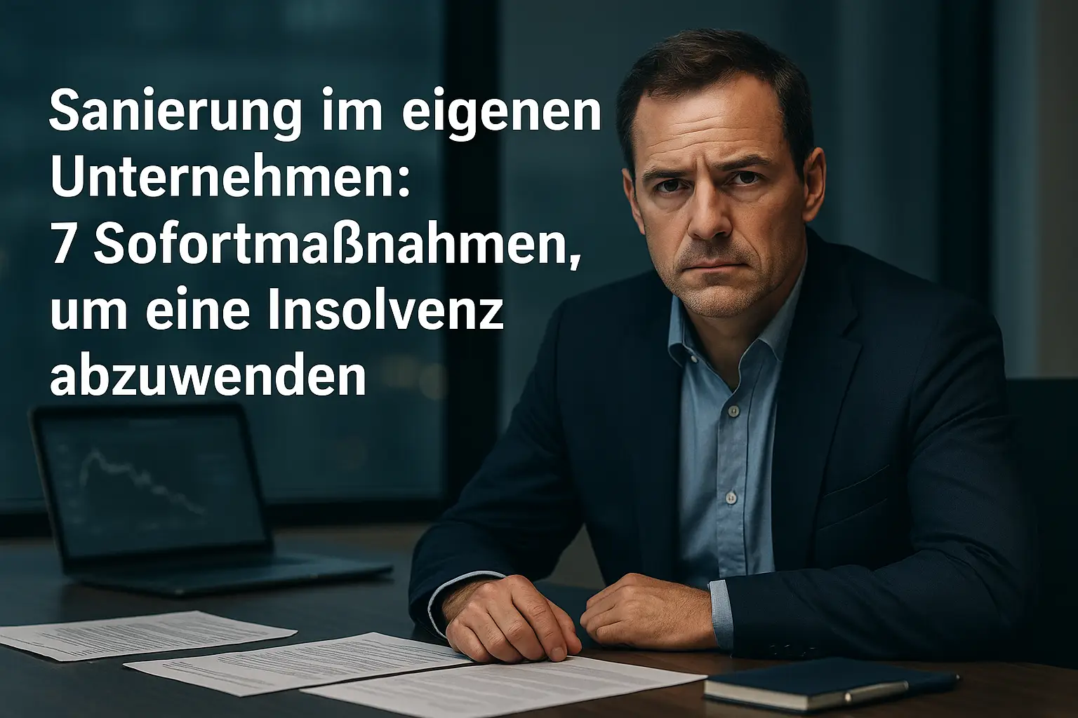 Sanierung im Unternehmen: Symbolbild für Turnaround und Sicherung der Liquidität